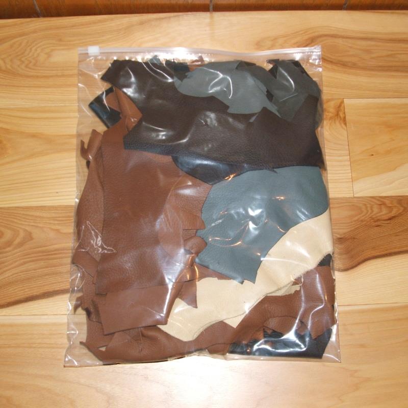 Deerskin Leather Scraps - Large Bag